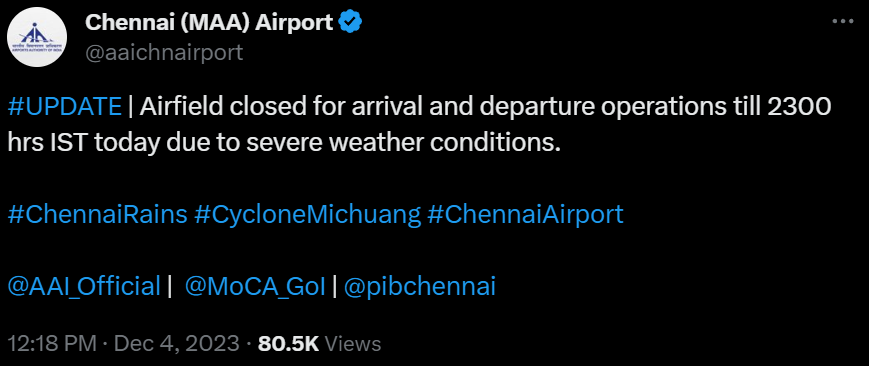 chennai airport 